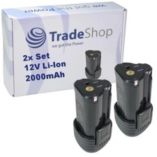 2x AKKU 12V Li-Ion 2000mAh