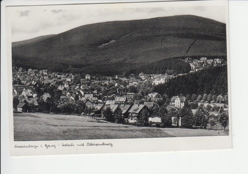 Harz braunlage totale - ak,