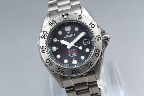Exc seiko solar titanium - exc+5,