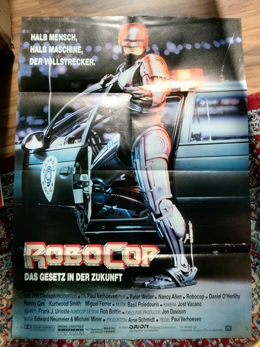 Robocop original kinoplakat - robocop,