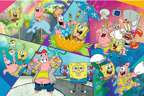 Puzzle sponge bob - (300, |