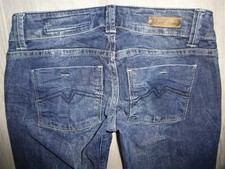 NEUwertig! DANIEL STERN STRAIGHT HÜFTJEANS JEANS Gr XS 34 W25 W26 L30