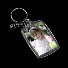 20-50 Stk Foto Schlüsselanhänger mit Schlüsselring für Auto, Hotel, Werbung Set