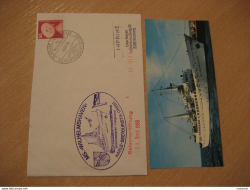 Wilhelmshaven ship cover - ms,