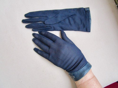 Alte blaue handschuhe - alte,blaue,