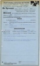 Hambi & The Dance Marquee Club Performance Contract '81