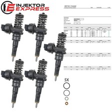 5x 0414720210 Pumpe Düse Einheit PDE VW Multivan Transporter 2.5 TDI 07Z130073F
