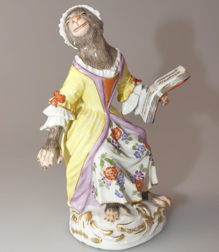 Meissen figur sängerin - meissen,