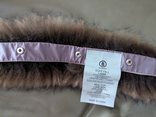 Bogner anknopfbarer pelz - bogner,