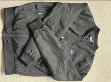 Destorted People Barber& Butcher Schwarz Collage Jacke Größe xl