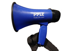 pyle megaphone (blue) volume