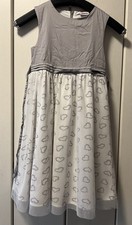 Festtags-Kleid Silber
