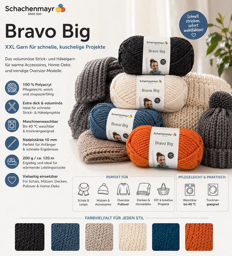 Schachenmayr bravo big 200g - schachenmayr,