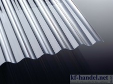 Lichtplatten 3mm Acrylglas Wellplatten Komplettset Schrauben Kalotten Sinus neu 