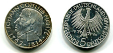 5 DM BRD 1964 J  Silber  "Fichte"