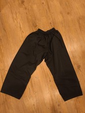 Karate Hose Farbe: schwarz Gr