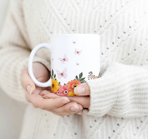 Blumen flower mug - blumen,