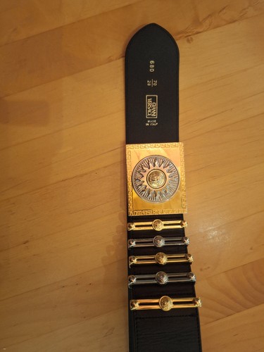 Versace damengürtel leder - versace,