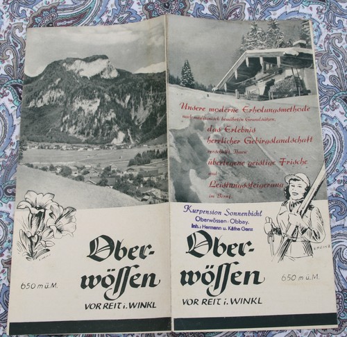 Alter prospekt oberwössen vor - alter,