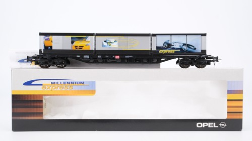 Roco containerwagen opel - containerwagen,