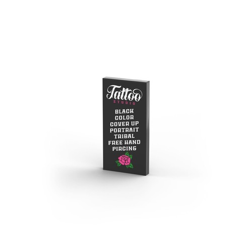 Tattoo studio board - tattoo, ❤️