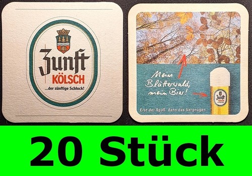 Stück bierdeckel zunft - 20,