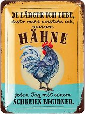 Retro Blechschild, vintage