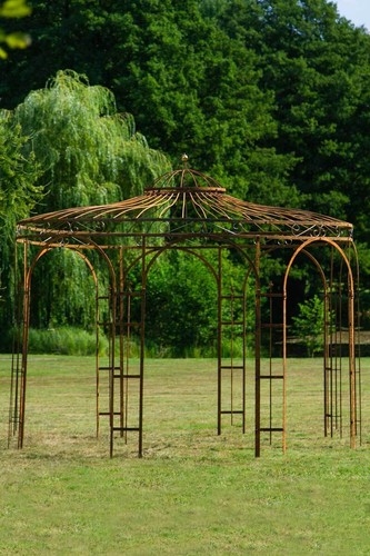 Stabiler gartenpavillon rost - gartenpavillon,