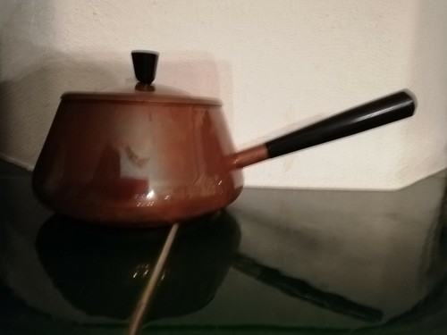 Kupfertöpfchen mit stiel - mit, stiel 