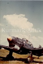D064 Foto Wehrmacht Farbe colour Repro WL Flugzeug Ju87 Stuka Emblem + pers Name