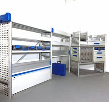 FES GmbH SORTIMO gebrauchte Fahrzeugeinrichtung Werkstatt Regal Vito Trafic T...