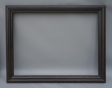 Gemälderahmen Holz schwarz Barock 18 Jhd Altmeister