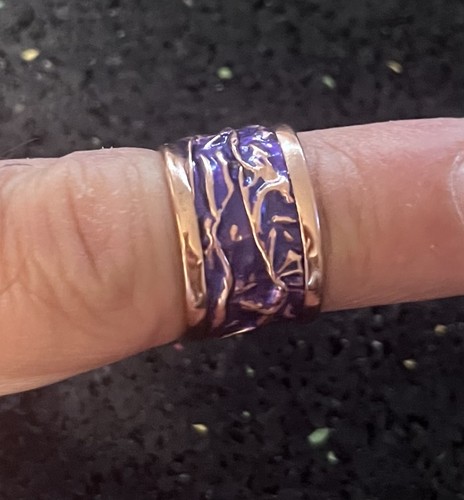 Handgefertigter ring aus - handgefertigter,