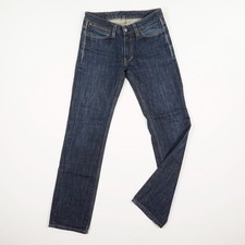 KUYICHI Herren Jeans Hose Gr. W31 / L34 dunkelblau 5 Pocket gerades Bein Low Wai