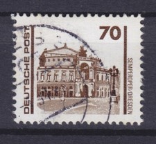 DDR 1990 Freimarke Semper Oper Dresden Mi-Nr. 3348 gestempelt