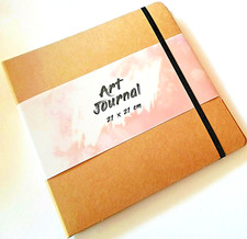 Aquarellblock Aquarellpapier Zeichen Block Malblock Kunstmappe 30 Blatt 21x21 cm