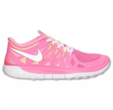 Nike Free 5.0 Laufschuhe/Sneaker, 644446-600, Junior 5 UK, 5,5 US, 38 EU.