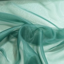3m jade grün Organza zarter