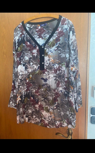 Damen bluse tunika mehrfarbig - damen, bluse/tunika
