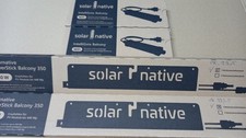 2 SOLARNATIVE POWERSTICK 350 Watt Micro Wechselrichter + 2 NETZTEILE ZUM BASTELN