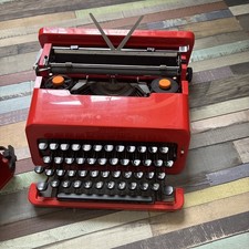 Olivetti Valentine Red Bucket