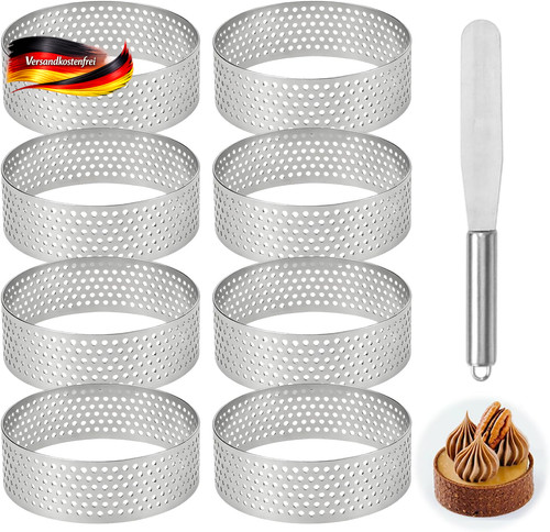 8er set edelstahl - set,