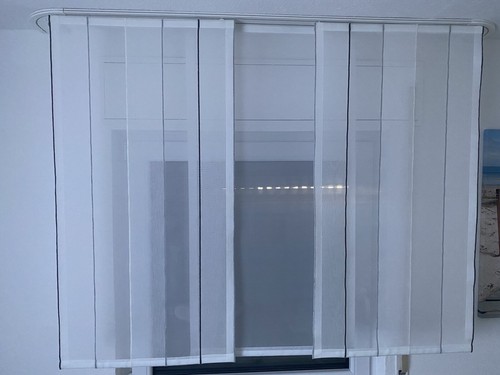 Schiebegardinen 3er set kurz - 3er,