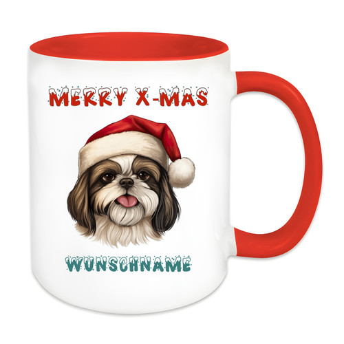 Hunde tasse weihnachten - tasse,