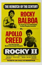 Rocky 2  - Film - Poster DIN A 3 - Sylvester Stallone (C7)