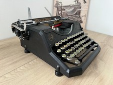 1947 ROCHER ROOY UNIS Mod.40 - Portable typewriter Schreibmaschine antik vintage