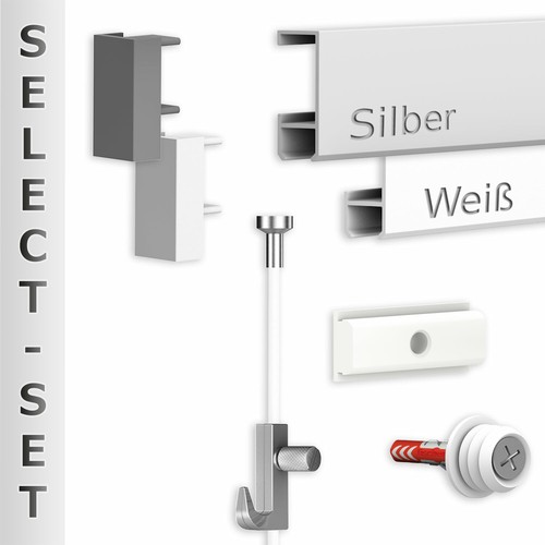 Bilderschienen set select - -,