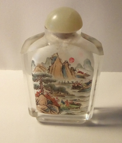 Snuff bottle - snuff,