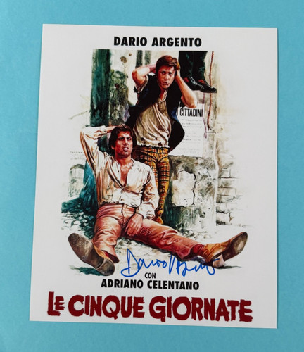 Dario argento signed - dario,