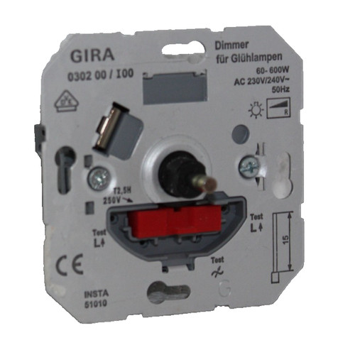 Gira druck dreh dimmer - druck,